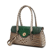 Cargar imagen en el visor de la galería, MKF Liviana Croc-Embossed Shoulder Bag by Mia K
