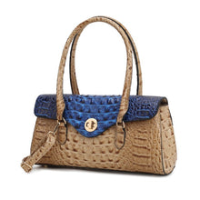 Cargar imagen en el visor de la galería, MKF Liviana Croc-Embossed Shoulder Bag by Mia K
