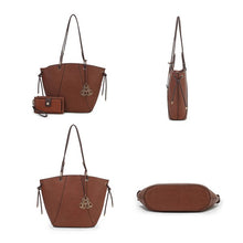 Cargar imagen en el visor de la galería, MKF Liv Tote Bag and Wallet Set by Mia K
