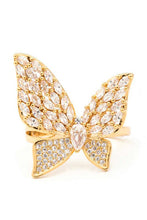 Load image into Gallery viewer, Cubic Zirconia Iconic Butterfly Ring
