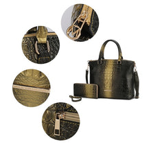 Cargar imagen en el visor de la galería, MKF Liora Croc-Embossed Tote Bag by Mia K
