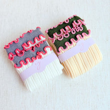 Cargar imagen en el visor de la galería, Rippled Ruffle Socks Set Of 2

