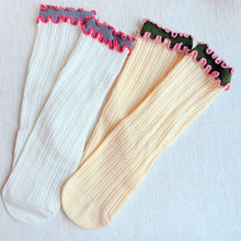Cargar imagen en el visor de la galería, Rippled Ruffle Socks Set Of 2

