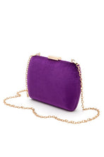 Cargar imagen en el visor de la galería, Iconic Velvet Box Clutch
