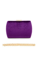 Cargar imagen en el visor de la galería, Iconic Velvet Box Clutch
