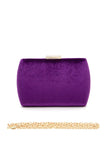 Iconic Velvet Box Clutch