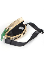 Cargar imagen en el visor de la galería, Gold Metallic Pineapple Novelty Belt Bag
