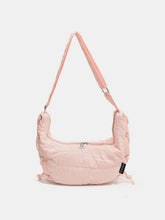 Cargar imagen en el visor de la galería, Lace-Up Polyester Crossbody Bag
