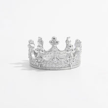 Cargar imagen en el visor de la galería, Crown Shape Zircon 925 Sterling Silver Ring
