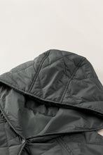 Cargar imagen en el visor de la galería, Snap Down Long Sleeve Quilted Winter Coat
