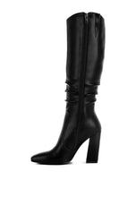 Load image into Gallery viewer, Yanir Slouchy Shaft Knee-High Boots
