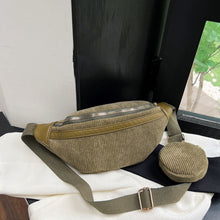 Load image into Gallery viewer, Small Corduroy Sling Bag
