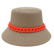 Cargar imagen en el visor de la galería, Orange Chain Camel Bucket Hat
