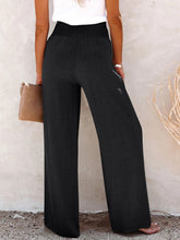 Cargar imagen en el visor de la galería, Full Size Decorative Button High Waist Pants
