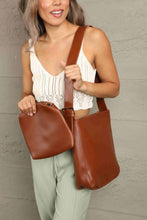 Load image into Gallery viewer, Adored 2-Piece PU Leather Tote Bag Set
