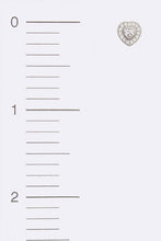 Load image into Gallery viewer, Cubic Zirconia Heart Stud Earrings

