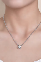 Cargar imagen en el visor de la galería, 2 Carat Moissanite 925 Sterling Silver Pendant Necklace

