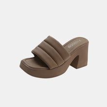 Cargar imagen en el visor de la galería, Open Toe Block Heel Sandals
