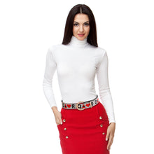 Load image into Gallery viewer, Ravishing Rhinestone Red Belt - Bespoke Inspired
