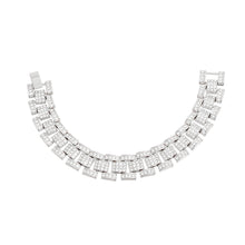 Cargar imagen en el visor de la galería, Iced Silver Watch Band Chain Bracelet
