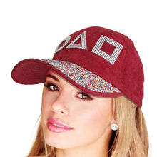 Load image into Gallery viewer, Burgundy Corduroy Hat
