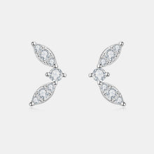 Cargar imagen en el visor de la galería, Moissanite 925 Sterling Silver Stud Earrings
