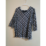 Black And white Women Blouse