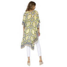 Load image into Gallery viewer, Sage Green Tile Print Kimono
