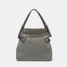 Cargar imagen en el visor de la galería, Nicole Lee USA Side Braided Tassel Inlaid Rhinestone Embroidery Hobo Bag
