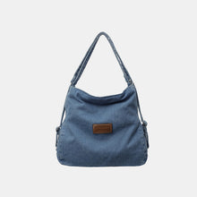 Cargar imagen en el visor de la galería, Adjustable Strap Denim Shoulder Bag
