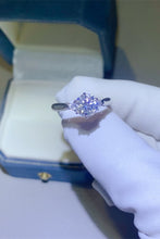 Load image into Gallery viewer, 2 Carat Moissanite 925 Sterling Silver Ring
