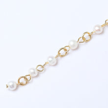 Load image into Gallery viewer, 925 Sterling Silver Pearl Bracelet
