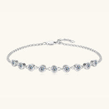 Cargar imagen en el visor de la galería, Inlaid Moissanite 925 Sterling Silver Bracelet
