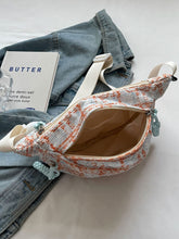 Cargar imagen en el visor de la galería, Contrast Plaid Polyester Crossbody Bag
