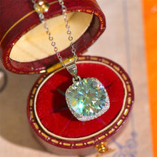 Cargar imagen en el visor de la galería, 5 Carat Moissanite 925 Sterling Silver Pendant Necklace

