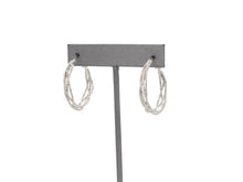 Cargar imagen en el visor de la galería, MULTI LAYERED INTERTWINED HOOP EARRING
