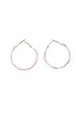 MULTI LAYERED INTERTWINED HOOP EARRING