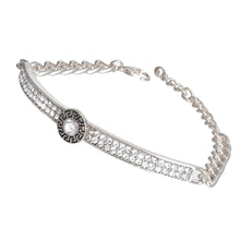 Cargar imagen en el visor de la galería, Silver Chain Bangle - Bespoke Half Chain
