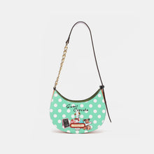 Cargar imagen en el visor de la galería, Nicole Lee USA Vegan Leather Polka Dot Shoulder Bag
