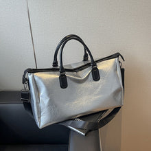 Cargar imagen en el visor de la galería, PU Leather Oversize Travel Bag
