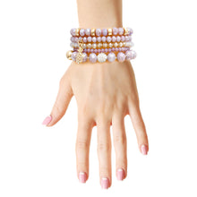 Cargar imagen en el visor de la galería, Light Purple Pineapple Charm Bracelets

