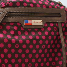 Cargar imagen en el visor de la galería, Nicole Lee USA Metallic Stitching Embroidery Inlaid Rhinestone Crossbody Bag
