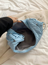 Cargar imagen en el visor de la galería, Lace-Up Polyester Crossbody Bag
