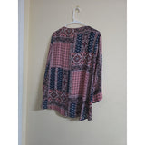 Violet + Claire Women's Plus Size Boho Blouse - PREOWNED