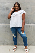 Load image into Gallery viewer, ODDI Full Size Off The Shoulder Ruffle Blouse
