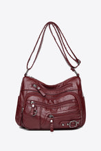 Cargar imagen en el visor de la galería, Multi-Pocket PU Leather Crossbody Bag
