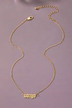 Load image into Gallery viewer, Laser cut zodiac sign pendant necklace

