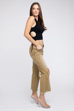 Cargar imagen en el visor de la galería, Distressed Vintage Washed Wide Leg Pants
