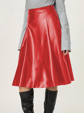 Load image into Gallery viewer, High Waist Skirt with Zipper
