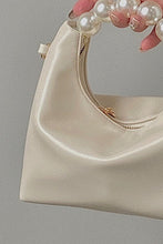 Load image into Gallery viewer, Adored PU Leather Pearl Handbag
